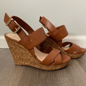 Jessica Simpson “Jerrimo” Wedge Sandal Size 7.5